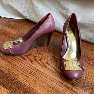 🟠 2/40$ New leather wedge heels